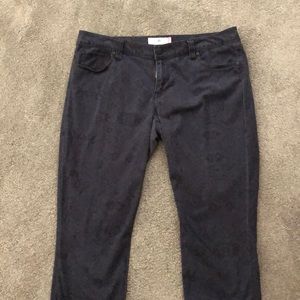 Cabi lace skinny jeans - size 14